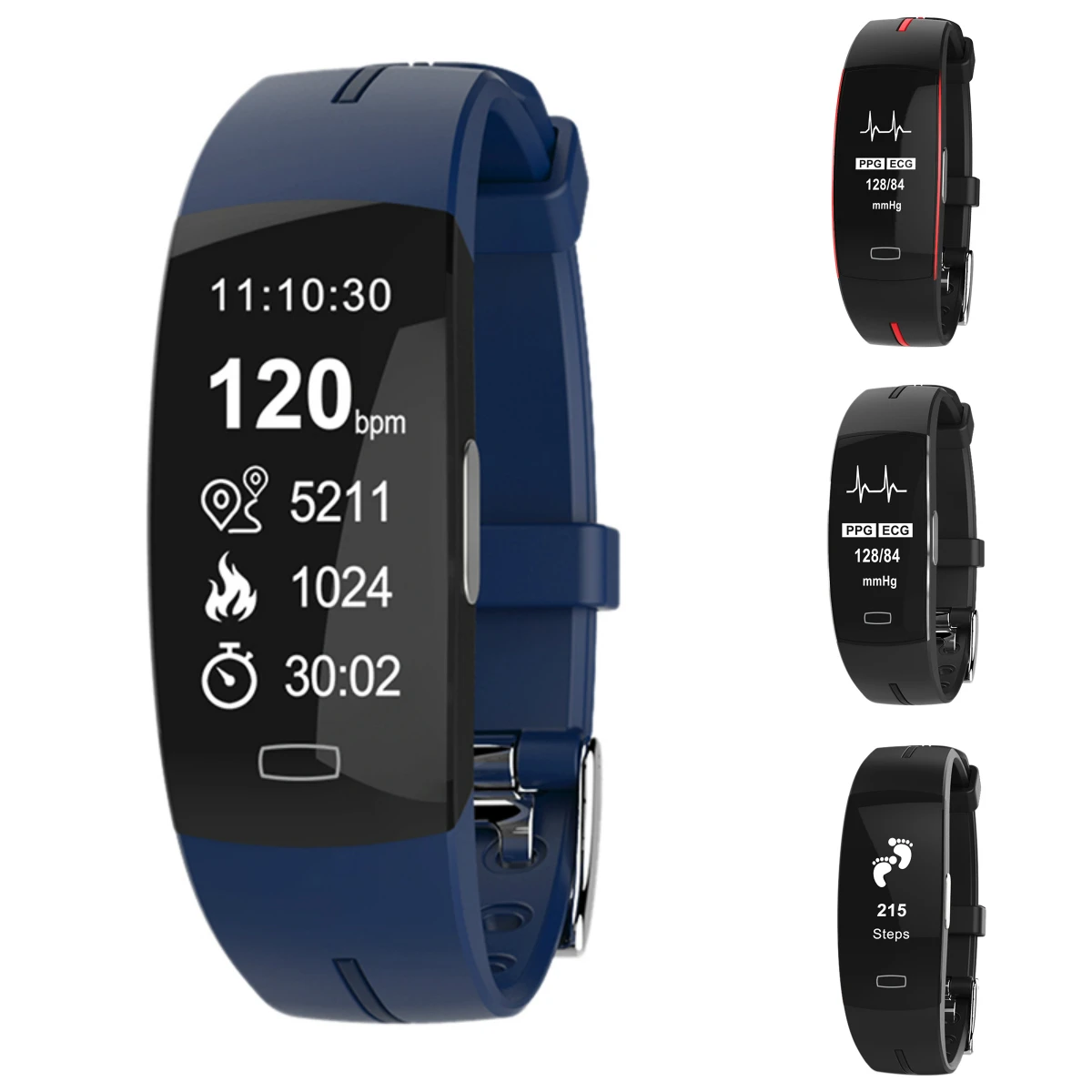 P3 Smart Band ECG Monitor Blood Pressure Watch Real-time Heart Rate Sport Fitness Tracker Smart Bracelet ECG+PPG Smart Watch P3 Smart Band ECG Monitor Blood Pressure Watch Real-time Heart Rate Sport Fitness Tracker Smart Bracelet ECG+PPG Smart Watch