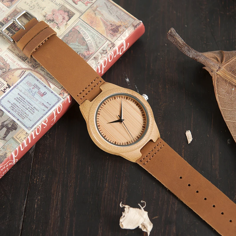 bamboo leather watch (16)