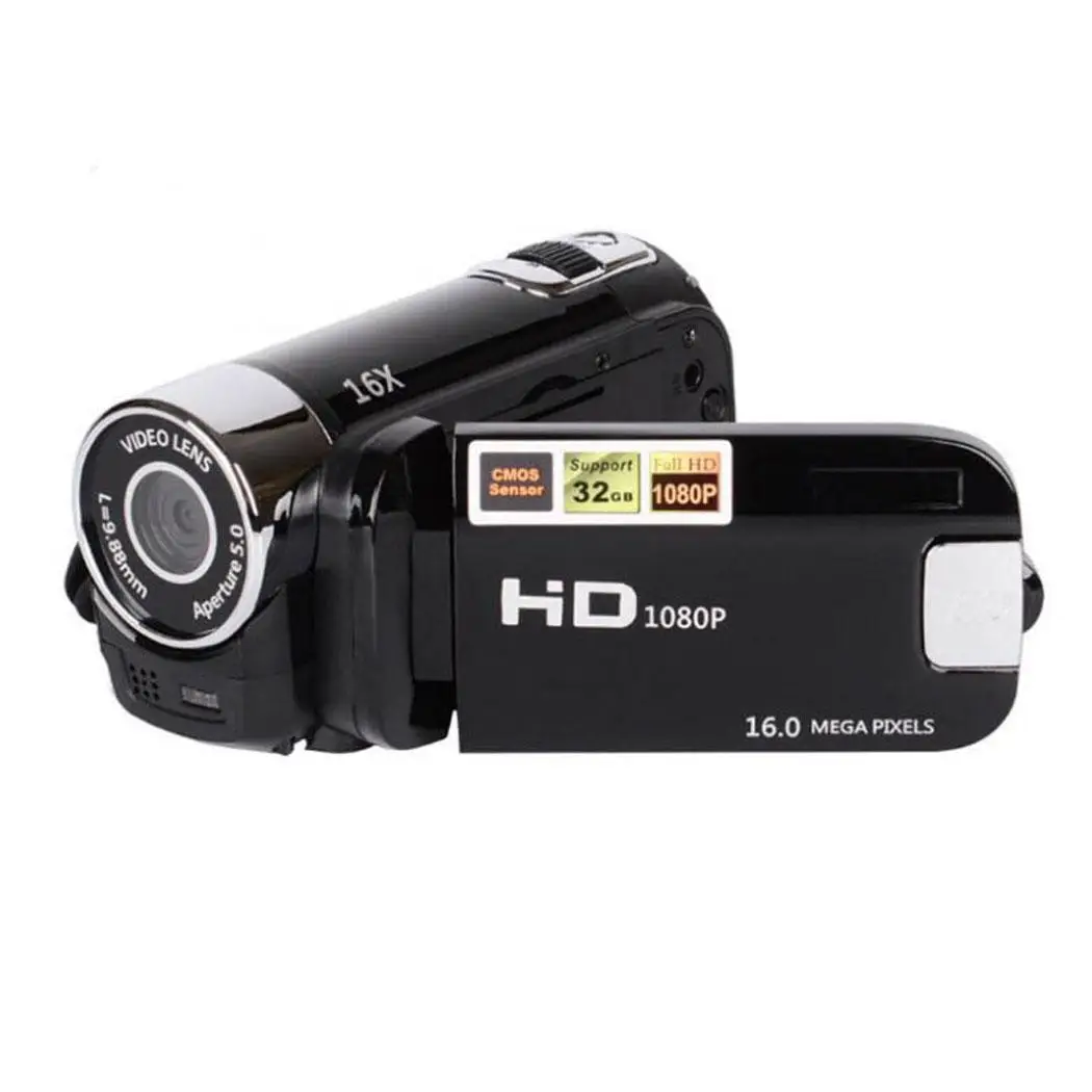 

Handheld 1600 Million 16X 1080P Recording Stylish design with distinctive look. USB 2.0 Digital Video Camera