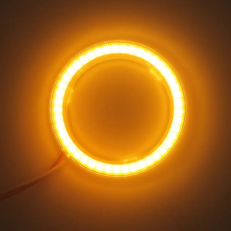 COB ангельские глазки Авто Halo кольца cob led drl фара дневного света для автомобиля