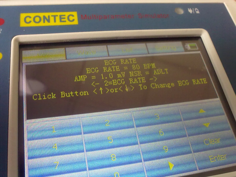 Быстрая CONTEC MS400 ЭКГ симулятор мультипараметрический генератор сигнала пациента Симулятор пациента