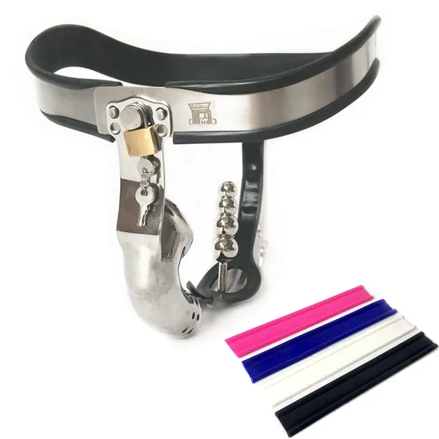 Stainless Steel Chastity Device T Style Chaste Underpants,Bondage Penis
