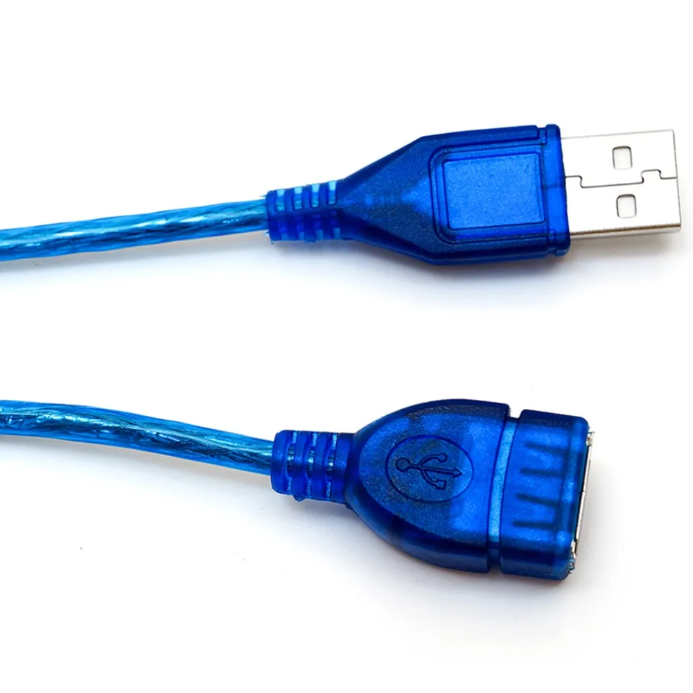 1/1. 5/2/3 м анти-помех USB 2,0 Удлинительный Кабель USB 2," папа" в USB 2,0 женскому удлинитель Дата-кабель, шнур синхронизации