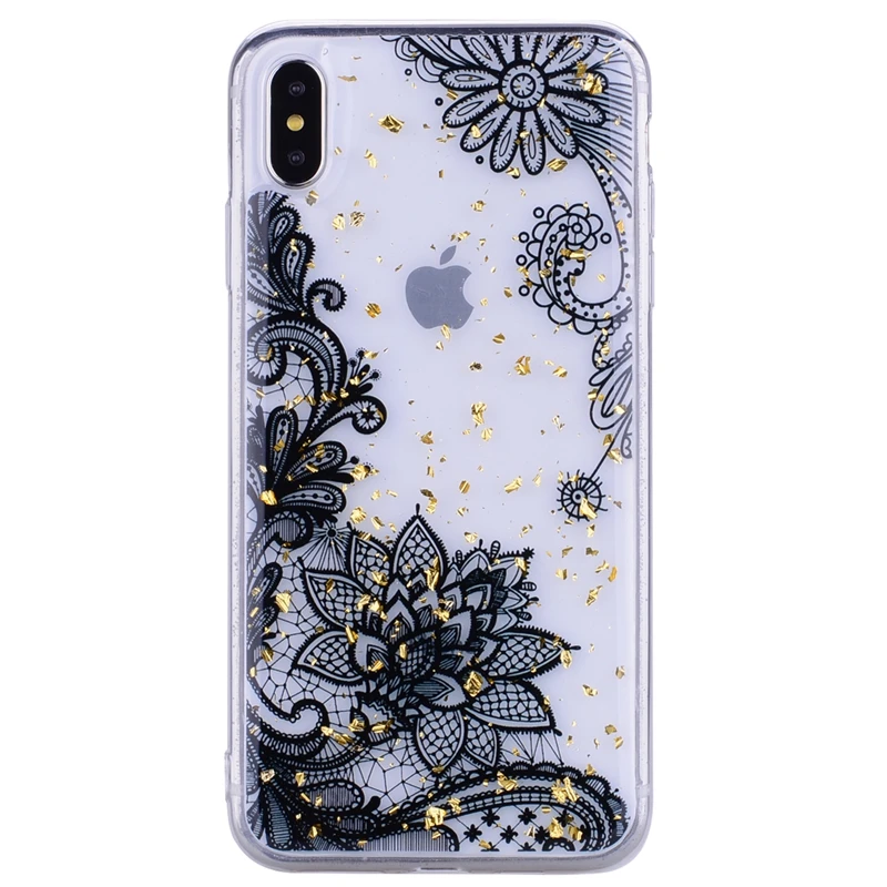 695801333 苹果 XSMAX XR XS 8 8P 7 7P 6 6P 金箔滴胶TPU 6元 (4)