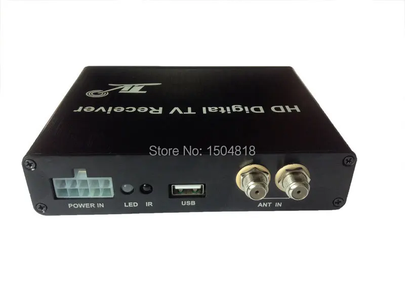 DVB-T HD/SD приемник коробка для автомобиля два тюнера, HDMI и 3 комплекта видео выхода, HD DVB-T MPEG2/MOEG4 AVC/H.264 стандарт