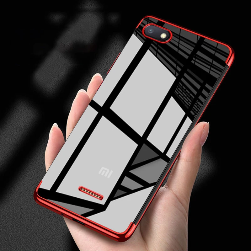

Redmi 6A Case For Xiaomi Redmi 6A Case Bumper Thin Soft Platint Clear Funda TPU Silicon Back Cover For Xiaomi Redmi 6A 6 A