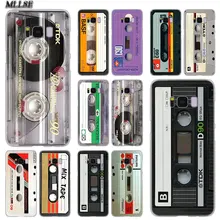 MLLSE классический старый кассета модный прозрачный чехол для samsung Galaxy S10 Lite S9 S8 Plus S7 S6 Edge S5 S4 Mini чехол
