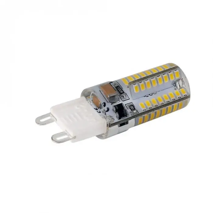 10 шт. G9 5 Вт светодиодный 3014 64SMD Pin Базовая светодиодный лампы теплый белый/белый 110/220 V-M25