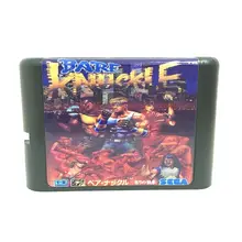 Высочайшее качество 16 бит Sega MD игра картридж для megadrive бытие системы- голые костяшки