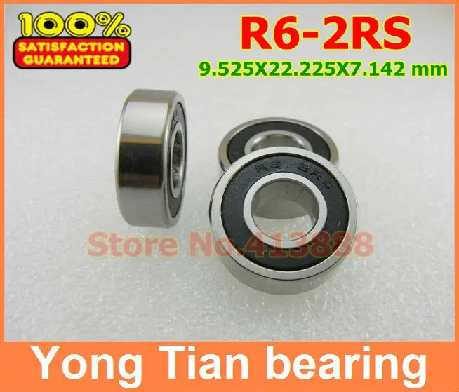 Шарикоподшипники с глубоким желобом R6 R6ZZ R6RS 2Z R6Z RS RZ 2RZ 3/8 &quotx 7/8&quot x 9/32 &quot высокое