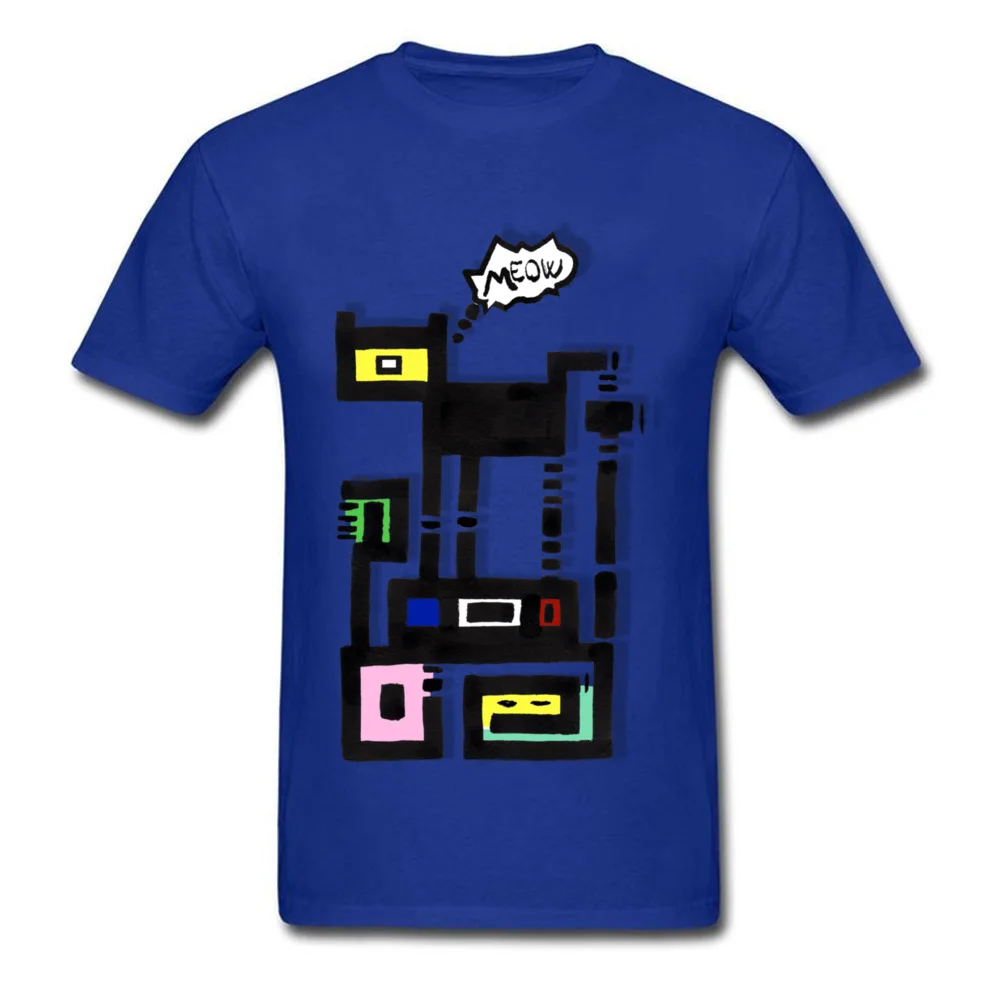 Urban cat_blue