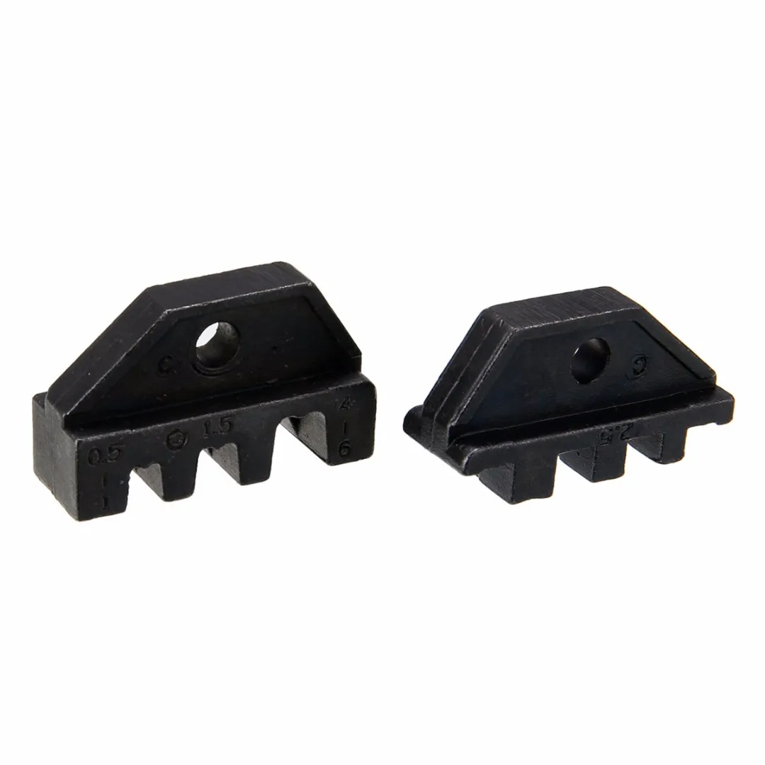 high Hardness Crimping Plier Cutting Tool 230C Ratchet Wire Cable Crimper Head Insulated Bare Terminal Jaw Steel Alloy