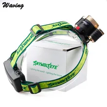 1PC font b Flashlight b font Cycling Bike Head Front Light Zoom CREE Q5 8500Lm 3X