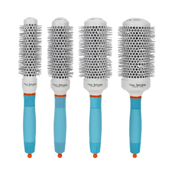 

1pc Professional Ceramic Round Brush ABS 27cm Roller Curly Hair Comb Hair Styling Hairbrush Beauty Salon Tool