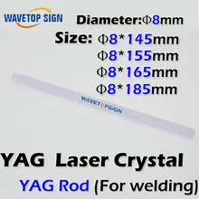 laser welding machine crystal rod laser cutting machine crystal rod size 8*165 8*155 7*185 8-193