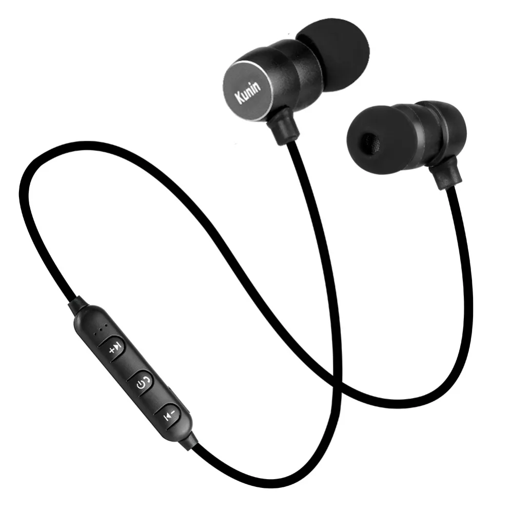 Bluetooth наушники на магните с микрофоном и поддержкой 5 0|Наушники гарнитуры| |