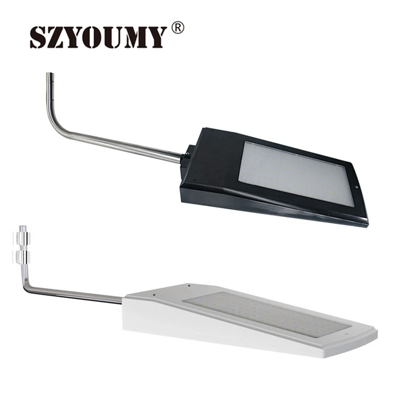 

SZYOUMY 108 LEDs 2100LM Solar Powered Radar Motion Sensor Wall Light Outdoor Waterproof Energy Yard Path Garden Street Lamp
