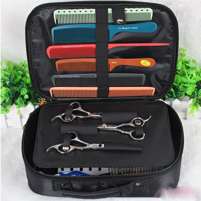 

Hairdressing Tool Handbag Nylon Professional Stylists Hair Scissors Tool Box Bag