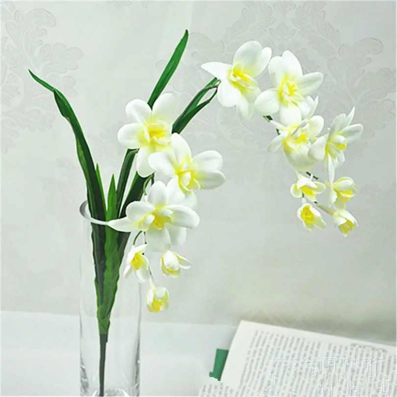 フラワーアレンジメント 100均造花でフラワーインテリア 花材費500円 フラワーアレンジメント 100均 造花 造花 Mengxi Pcの偽の花魅力的な装飾的なプラスチックフラワーアレンジメント人工ユリフラワーパーティーの装飾 Swimstore Pl