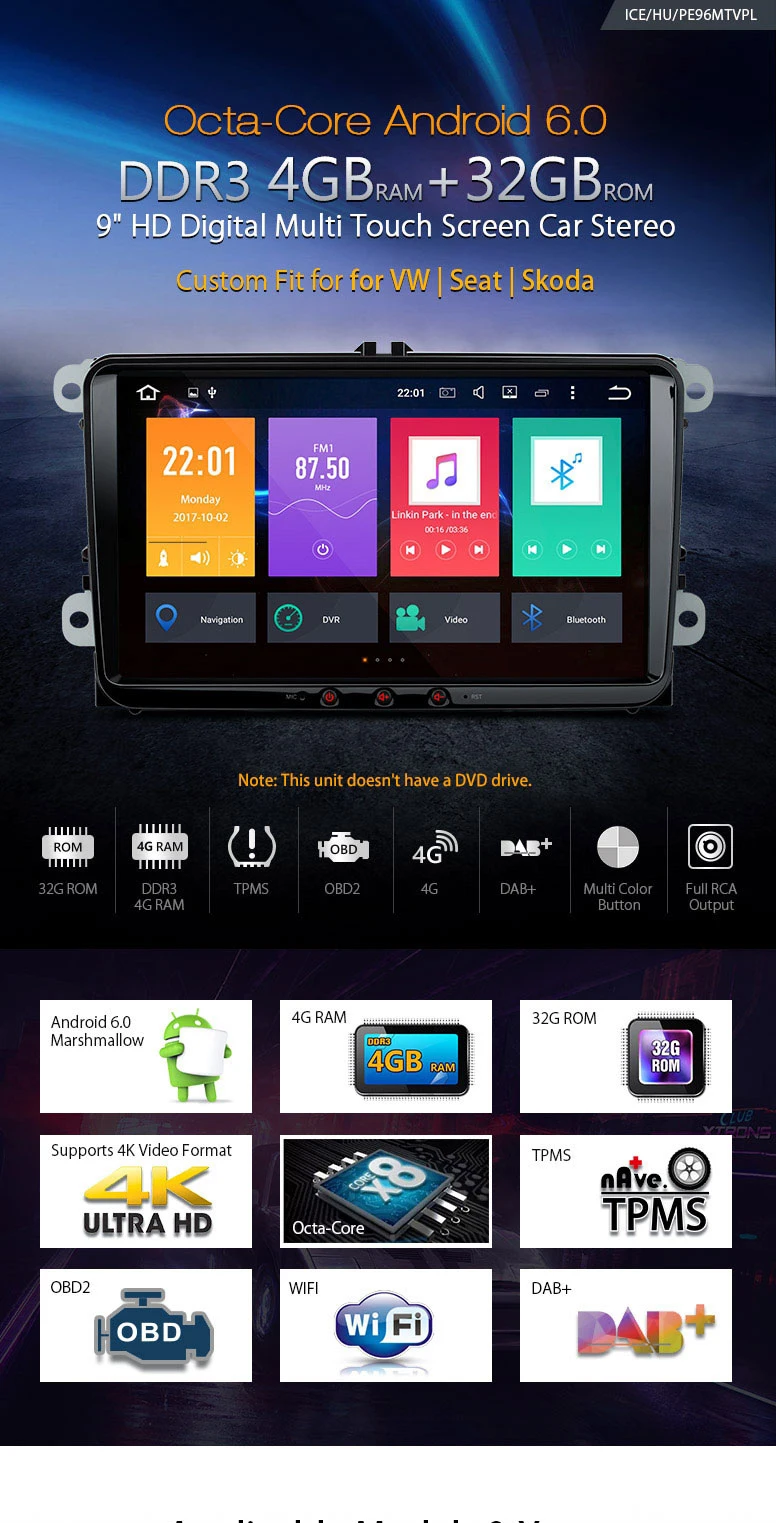 Sale Android 6.0 9" Octa-Core 64bit 4GB RAM car stereo for Skoda Seat vw Bora Jetta Golf Plus Passat CC Touran Tiguan Sharan Polo MK5 0 Sale Android 6.0 9" Octa-Core 64bit 4GB RAM car stereo for Skoda Seat vw Bora Jetta Golf Plus Passat CC Touran Tiguan Sharan Polo MK5 0