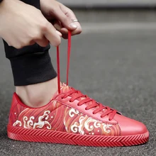 Новое поступление Лидер продаж Стиль Мужская обувь полиуретановая кожа фабричного изготовления воздухопроницаемая комфортная обувь Спортивная обувь Открытый Кружево-Up Обувь на платформе Для мужчин