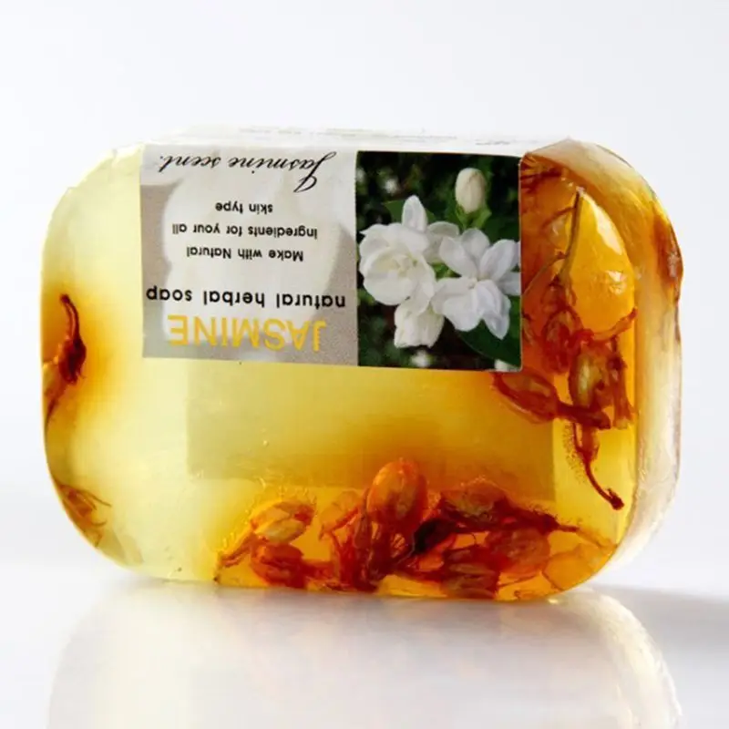 Flor de Jasmim Essencial de Aromaterapia Natural da Pele do Rosto Perfumado Sabonete Artesanal Óleo Limpeza Hidratante Clareamento Nourishi 90g 6 Óleo Essencial de Aromaterapia Natural Da Pele