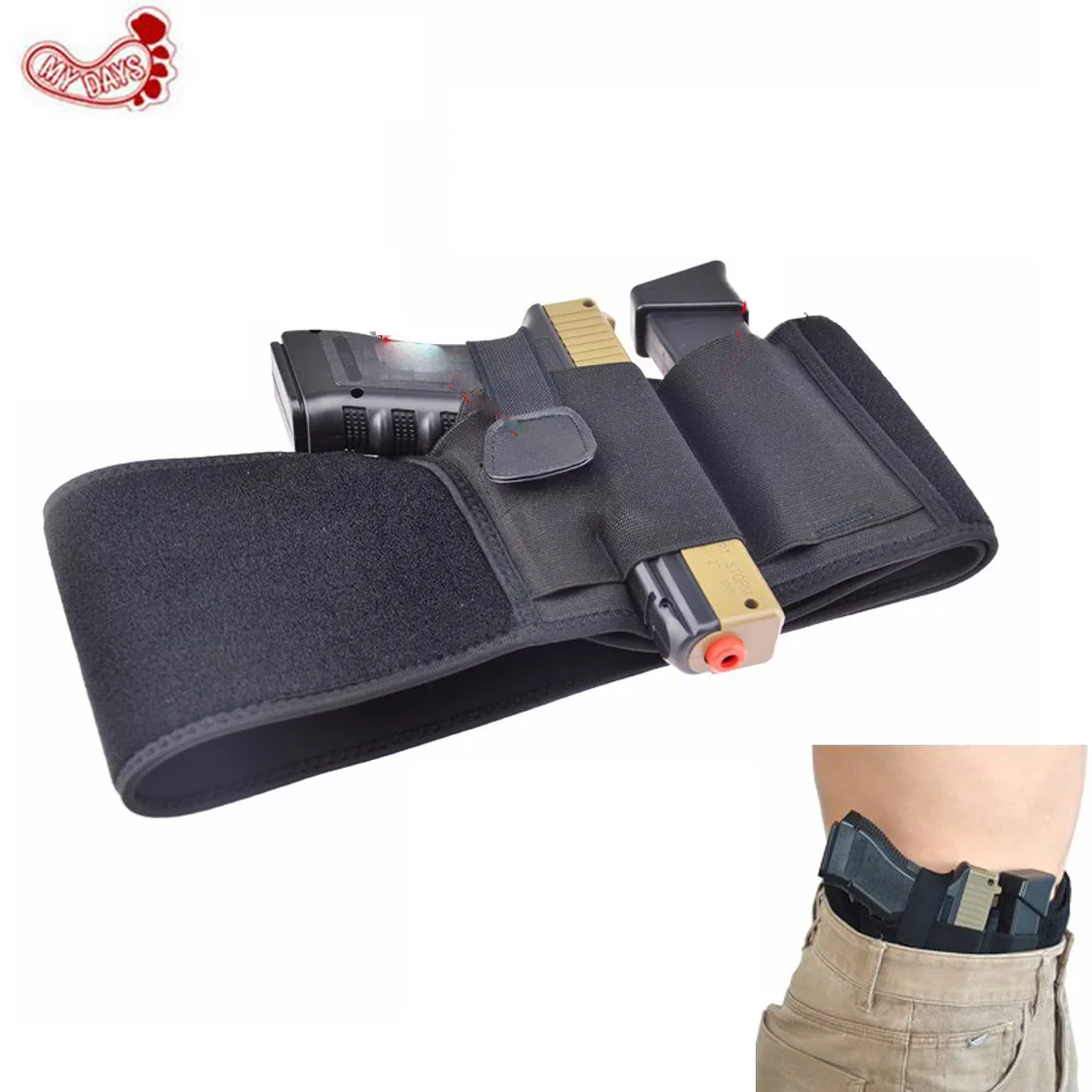 Universal Tactical Multifunction Belt Concealed Carry Gun Holsters for