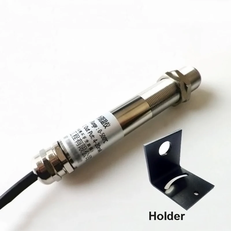 On line Industrial Infrared Temperature Transmitter Non contact Temperature Measurement Sensor