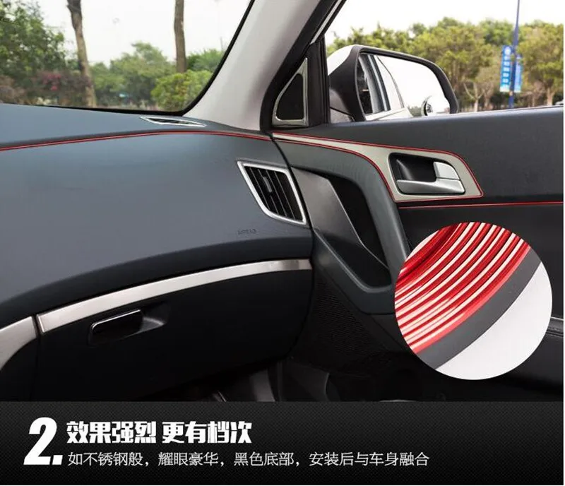 Us 7 55 15 Off New Blue Red Gold Car Styling Interior Decoration Stickers For Great Wall Pickup Wingle 3 5 Haval H2 H3 H6 H7 H8 Car Accessories In