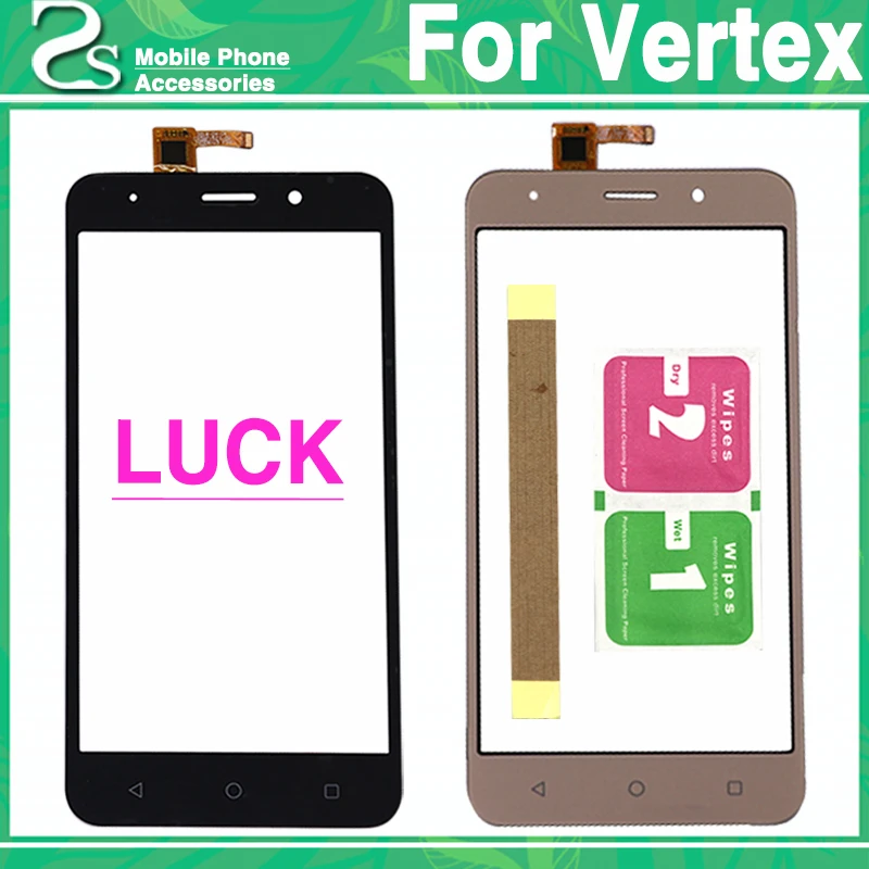 

New Luck Touch Screen For Vertex impress Luck 5.0 inch Touch Sensor Glass Lens Digitizer Panel