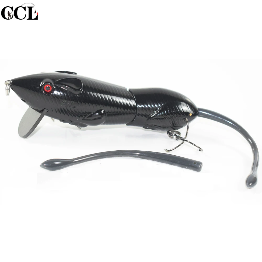Buy Custom 6inch 96G Wake Bait Mouse Swimbait Carbon