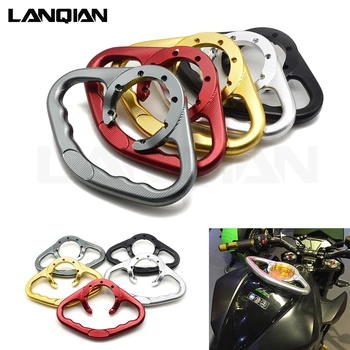 

CNC Aluminum Motorcycle Passenger Gas Fuel Tank Handle Grab Bar fitment for kawasaki z800 2013-2016 z1000