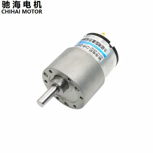 ChiHai мотор CHR-GM37-520 постоянный магнит миниатюрный DC металлический зуб для снижения скорости двигателя 12v 24V