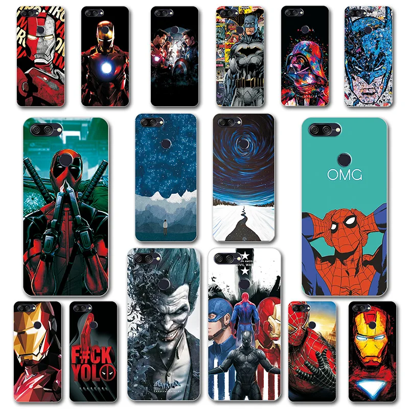 

Phone Case For Asus Zenfone ZB570TL Cover Silicone Novelty For Asus Zenfone Max Plus M1 ZB 570TL X018D Spiderman Capa Fundas