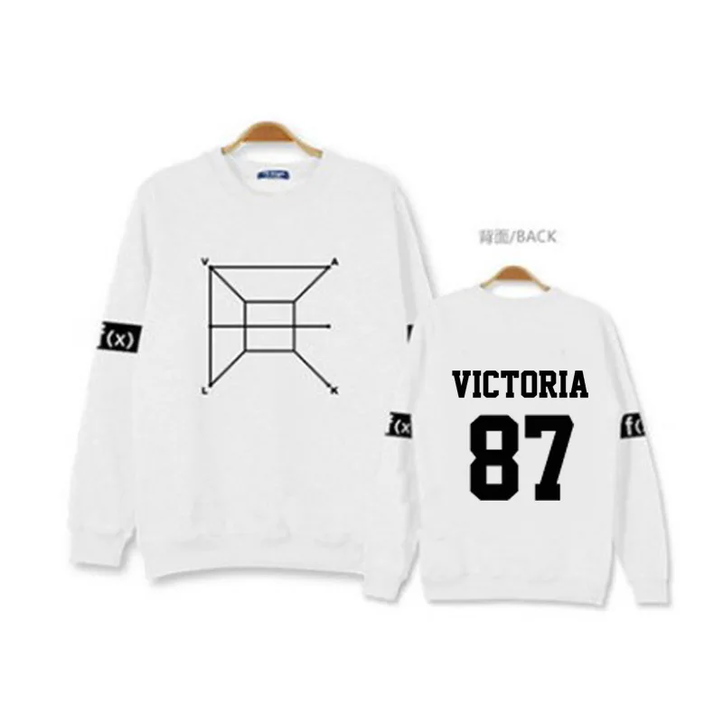 K popF (x) Zheng Xiujing Song Qian clothes тот же стиль fx album Concert peripal Coat|Толстовки и свитшоты| |