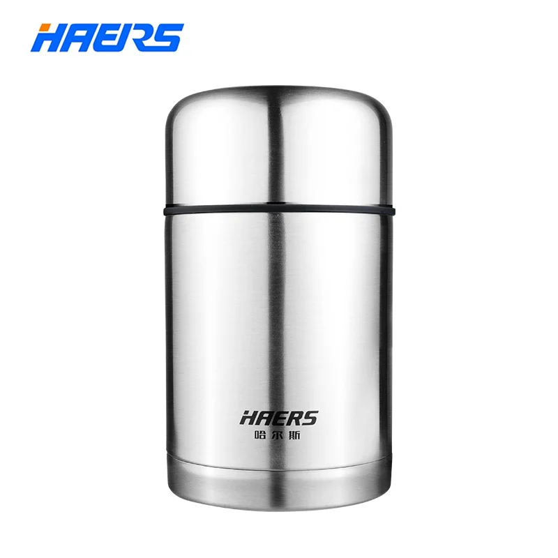 

Haers 750ml Insulated Food Jar With Bag Double 304 Stainless Steel Insulated Hot Food Thermos Lunch Box To Russian