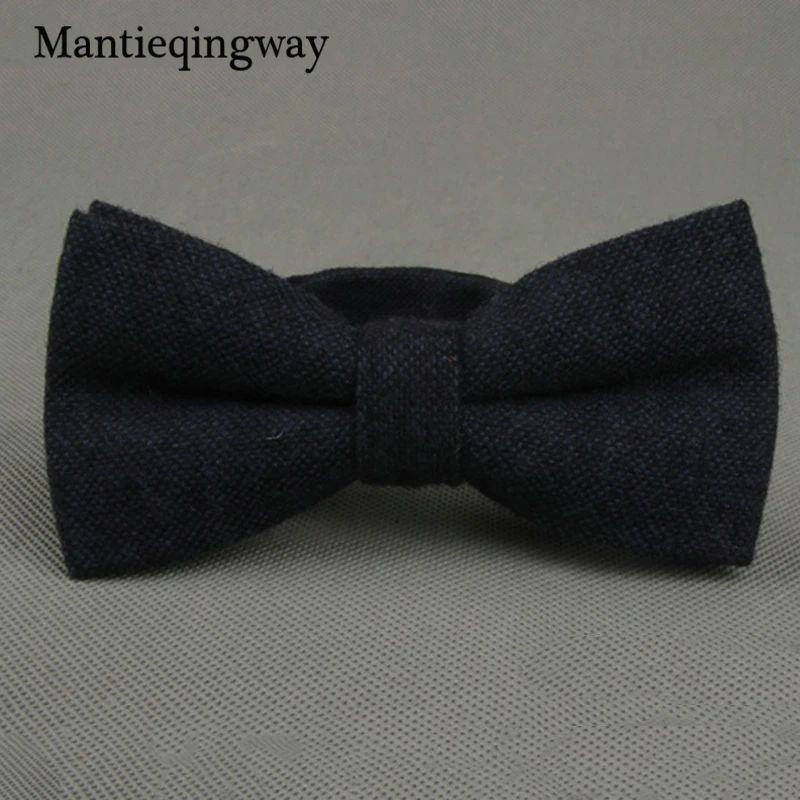 Mantieqingway Мода 2017 г. шерсть одноцветное Цвет Bowties Для мужчин регулируемый Формальные Свадебные Gravatas тощие Vestidos галстук для Для мужчин