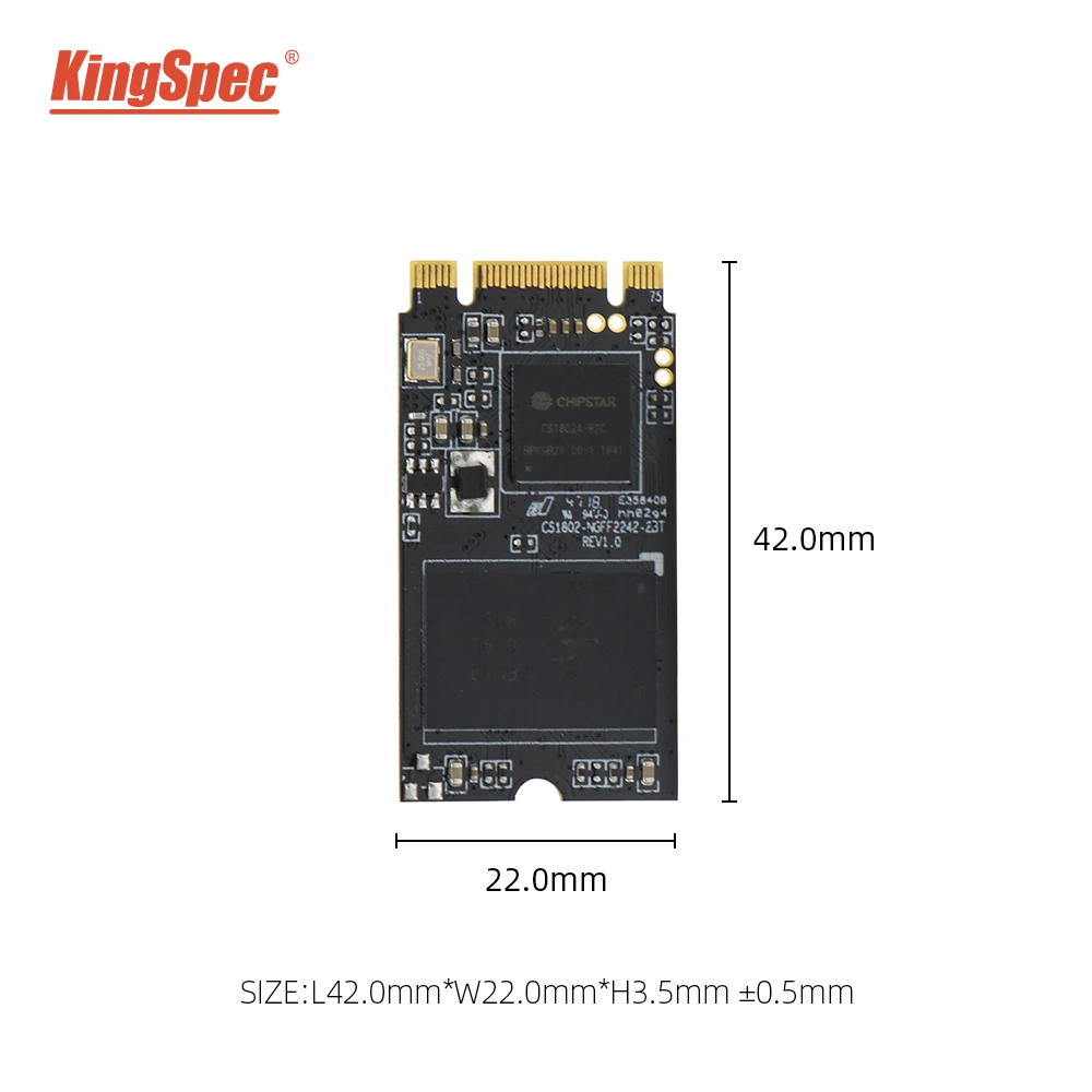 KingSpec m.2 2242 sata 2 ТБ ssd 64 ГБ 128 мм SSD M2 NGFF 256 512 1 внутренний для ноутбуков настольных