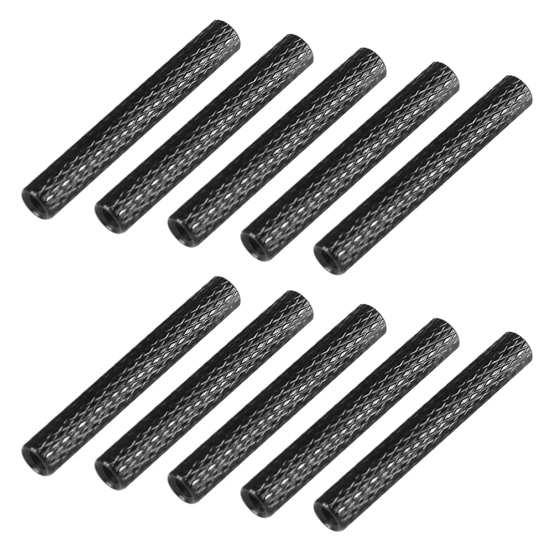 

JMT 10Pcs M3 Aluminum Column Tube Standoff 35mm Round Alloy Spacer Stud Fastener M3*35mm for RC Multirotors Quadcopter Model