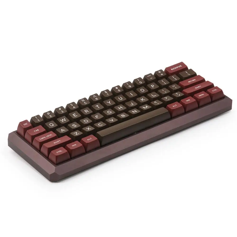 KBDfans 5 градусов 60% Клавиатура Алюминиевый Чехол gh60 чехол подходит покер dz60 xd60|gh60