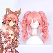 Аниме Fate Extra Find Encore косплей парик tamamo no Mae косплей парик термостойкий синтетический парик Хэллоуин Карнавал Вечерние