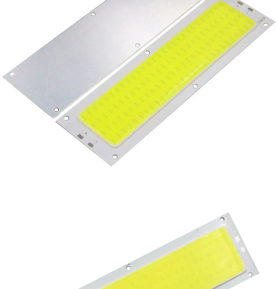 10W LED COB Strip Light Bulb Lamp 1000LM DC 12V White Blue 120x36mm LED Chip car Light Source for DIY (5)