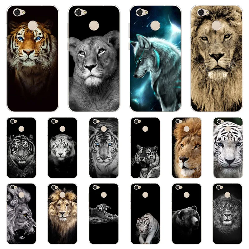 

zte blade a6 Case,Silicon tigon beast Painting Soft TPU Back Cover for zte blade A6 Protect Phone cases shell