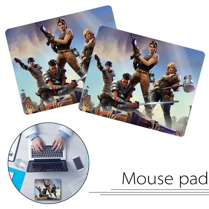 

Free Shipping Fortnight Around the game Mouse Pad Made Durable Gaming Anti-slip Silicone Rubber Anti-slip Mice Play Mats for gif