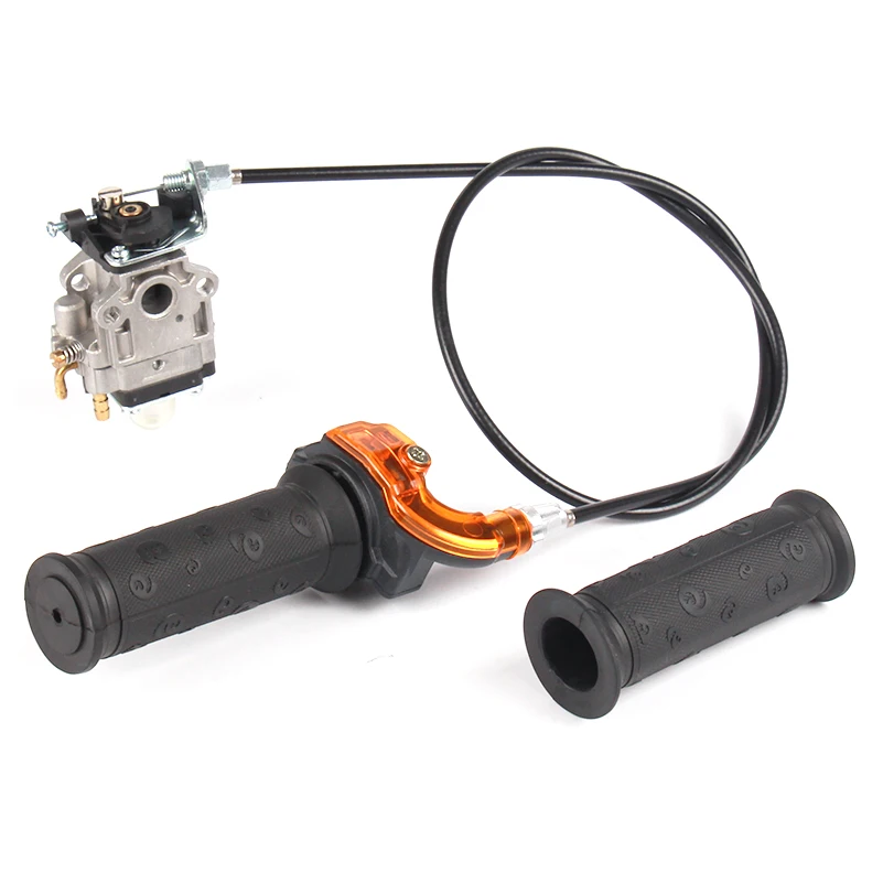 Throttle Settle Grip Cable Carburetor Kit For 47cc 49cc Mini Pocket