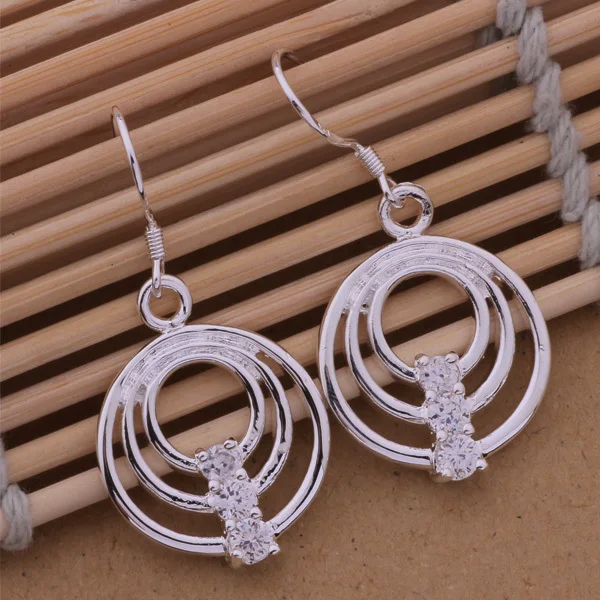 

wholesale High quality silver Fashion jewelry errrings WE-491