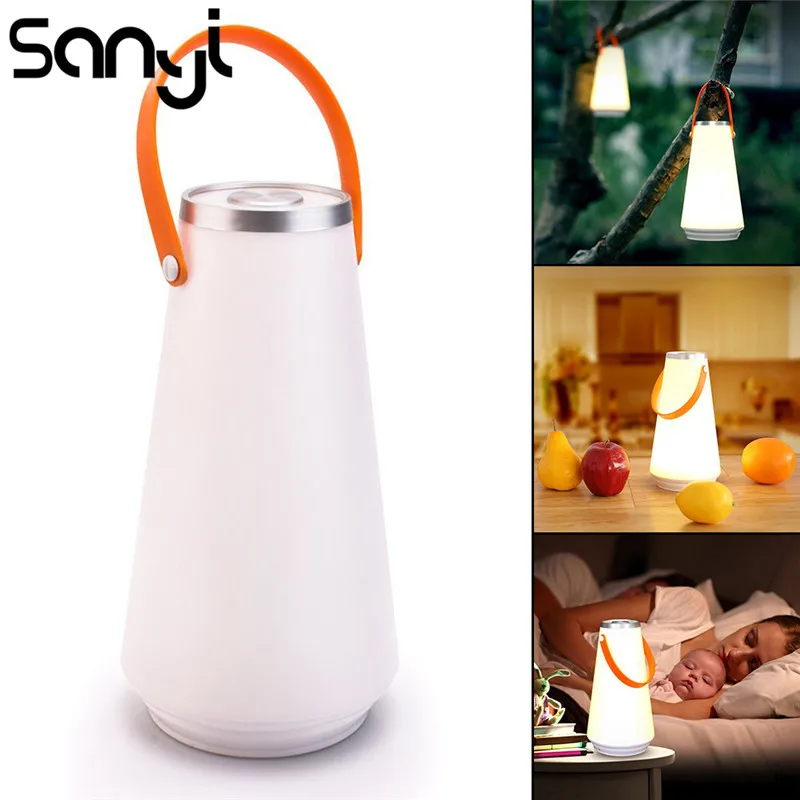 SANYI Night Light LED Portable Lantern USB Rechargeable Tent Lamp for