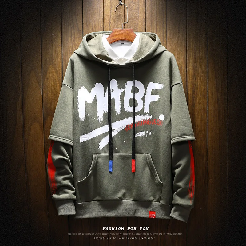 2018 Trendy Faces Stranger Things Hooded Mens Hoodies and Sweatshirts Oversized for Autumn with Hip Hop Winter Hoodies Men Brand
