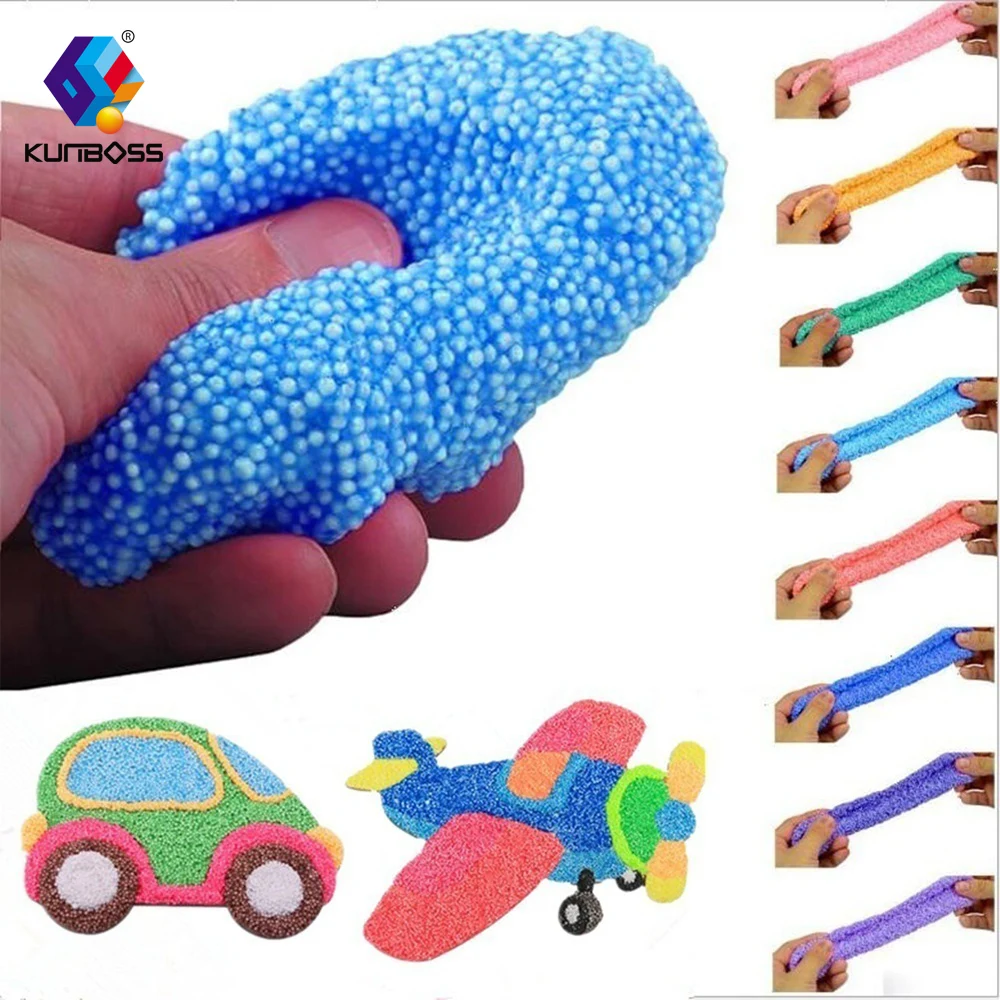 2018 Promotion 24 color snow mud soft granule slime anti-stress relief children snowflake clay toy for kids | Игрушки и хобби