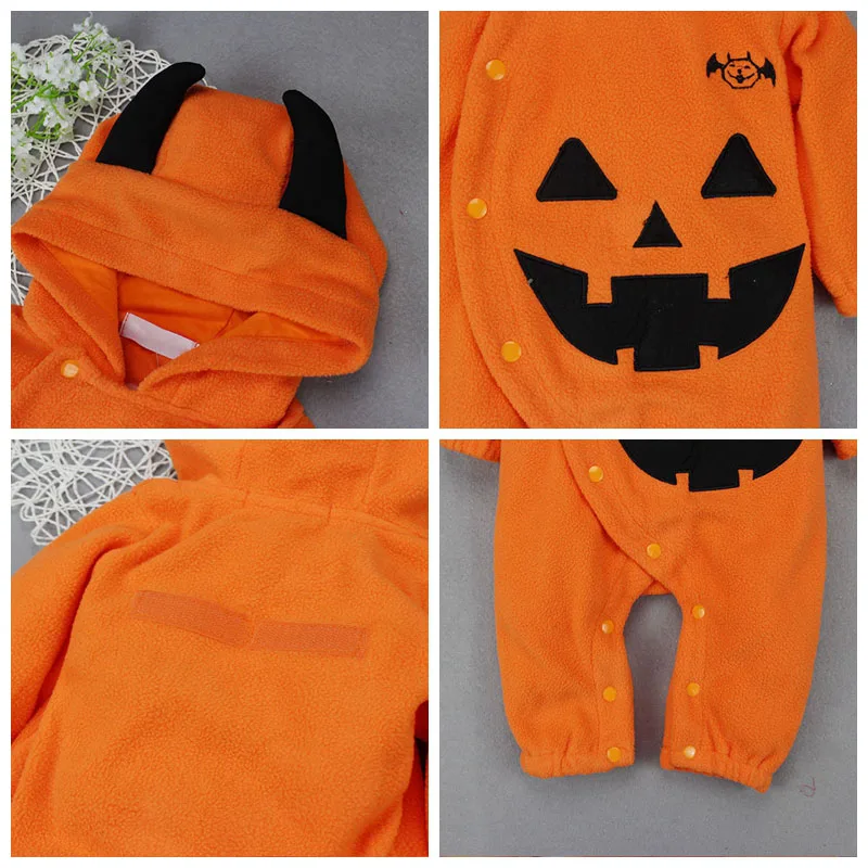 Детская одежда осень костюмы милые с капюшоном длинным рукавом Playsuit детская одежда новорожденных для мальчиков и девочек Комбинезон Костюм